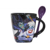 Disney Classic Villains Ceramic Coffee Beverage Mug and Spoon Set