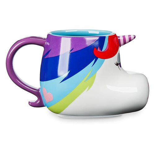 디즈니 Disney Rainbow Unicorn Figural Mug - Inside Out