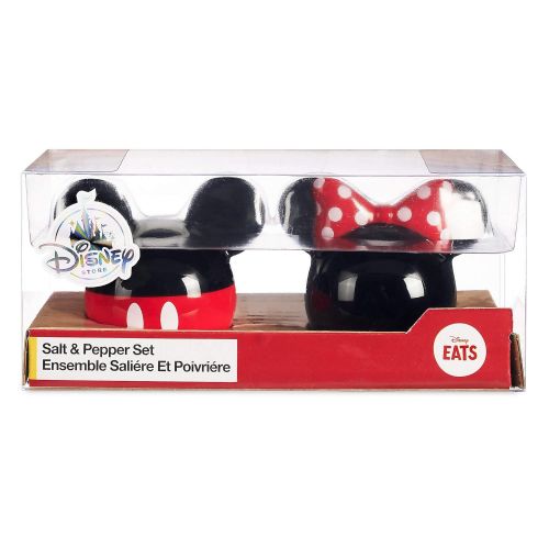 디즈니 Disney Mickey and Minnie Mouse Icon Salt & Pepper Set - Disney Eats