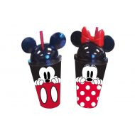 Disney Mickey and Minnie Mouse Ears Tumblers, 16 Ounce, Pack of 2