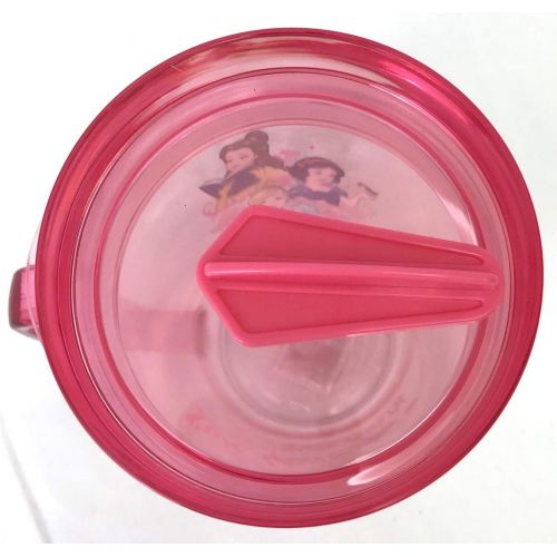 디즈니 Disney Princess Travel Tumbler Mug Snack Cup With Handle (pink)