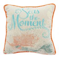 Disney Little Mermaid Seas The Moment Ariel Art Nouveau Throw Pillow