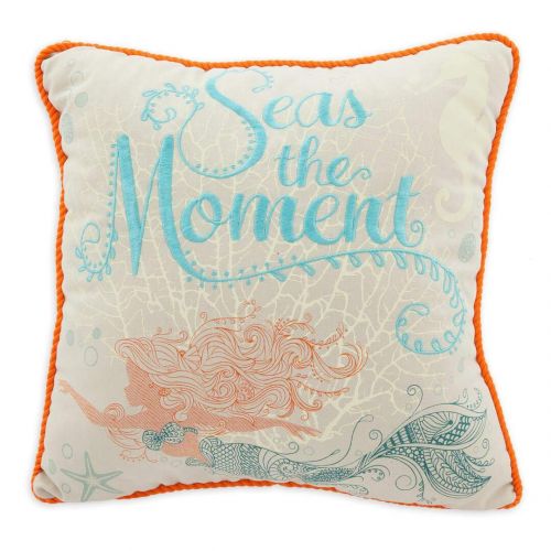 디즈니 Disney Little Mermaid Seas The Moment Ariel Art Nouveau Throw Pillow