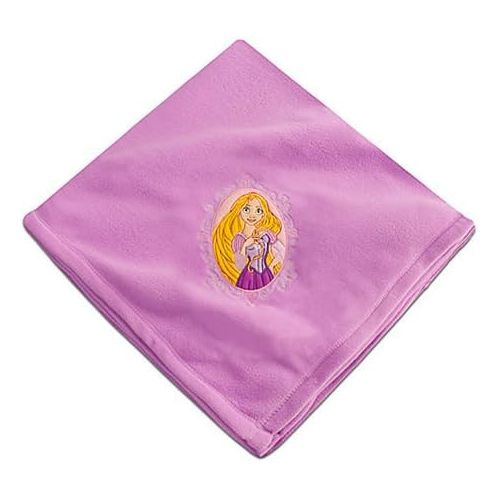 디즈니 Disney Rapunzel Throw Blanket Fleece Embroidered 60 X 50 Tangled Rapunzel