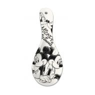 Disney Mickey and Minnie Mouse Sketch Ceramic Spoon Rest, 9 Inches