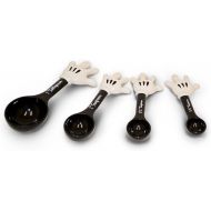 Disney Mickey Mouse Plastic Black Measuring Spoons