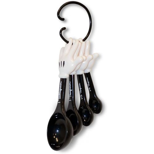 디즈니 Disney Mickey Mouse Plastic Black Measuring Spoons