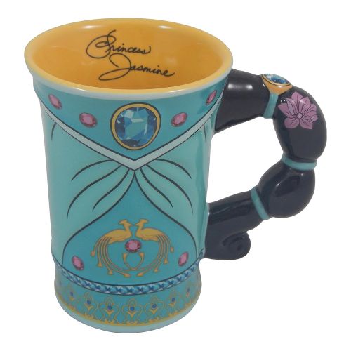 디즈니 Disney Parks Jasmine from Aladdin Dress Ceramic Mug NEW