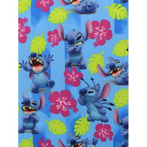 디즈니 Disney Lilo & Stitch Girls Boys Soft Insulated School Lunch Box (One Size, Blue)