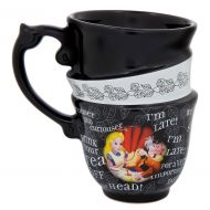 Disney Parks Exclusive Alice in Wonderland Triple Stack Quotes Ceramic Cup Mug