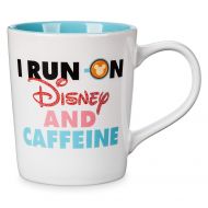 Disney Mickey Mouse I Run On Disney and Caffeine Donut Mug