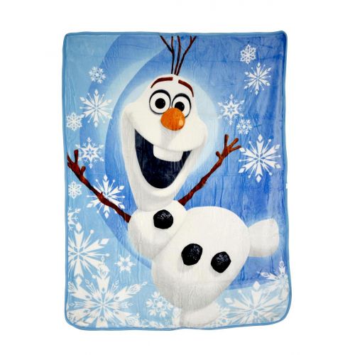 디즈니 Disney Frozen Im Olaf Throw Blanket