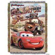 Disney Pixar Disney-Pixars Cars, Greetings from Radiator Springs Woven Tapestry Throw Blanket, 48 x 60, Multi Color