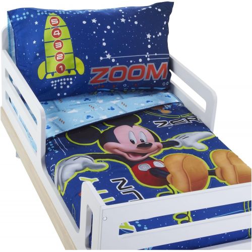 디즈니 Disney Mickey Mouse Space Adventure Toddler Bedding Set
