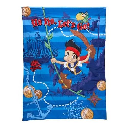 디즈니 Disney Nickelodeon Marvel Baby, Childrens, Toddler 4 Piece Bedding Set (Jake & Netherlands Pirates)