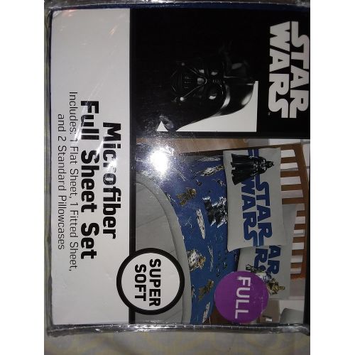 디즈니 Disney Star Wars Microfiber Full Sheet Set