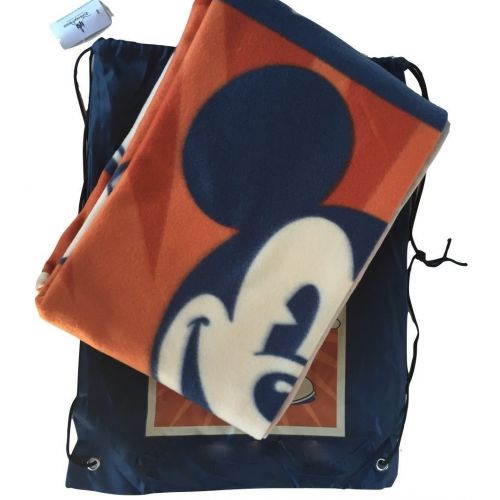 디즈니 Disney Parks Walt Disney World Parks Mickey Mouse Throw Blanket with Matching Backpack NEW