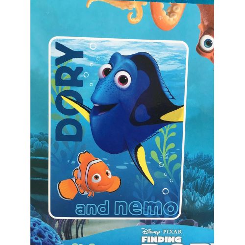 디즈니 Disney Pixar Finding Dory Silk Touch Throw Blanket 60x80