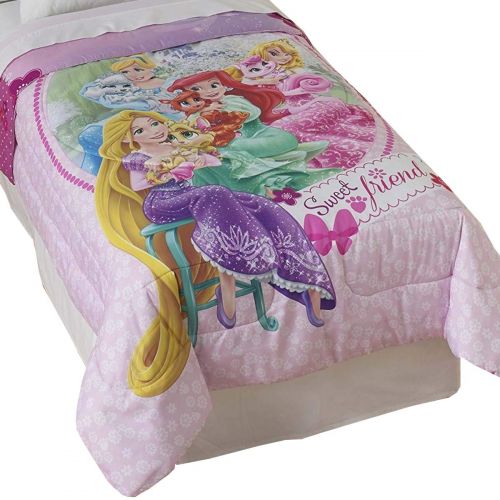 디즈니 Disney Princess Palace Pets 4pc Twin Sheet and Comforter Bedding Set