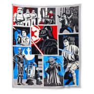 Disney Star Wars Classic Collage Plush Throw Blanket - 50x60