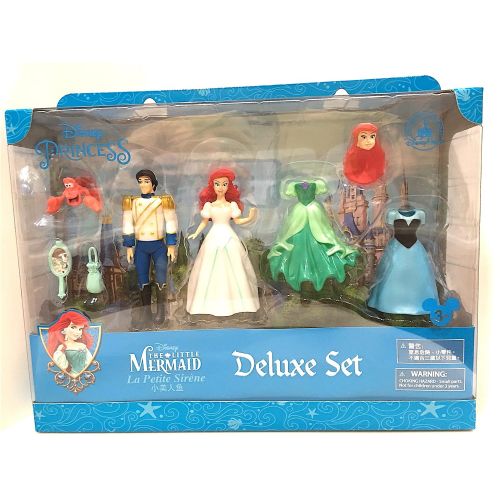 디즈니 Disney Parks Little Mermaid Ariel Prince Princess Deluxe Fashion Playset NEW