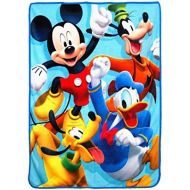 Disneys Mickeys Roadster Racers, 4 Ever Micro Raschel Throw Blanket, 46 x 60, Multi Color