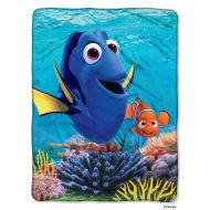 Disney Pixar Disney-Pixars Finding Dory, Deep Sea Silk Touch Throw Blanket, 46 x 60, Multi Color