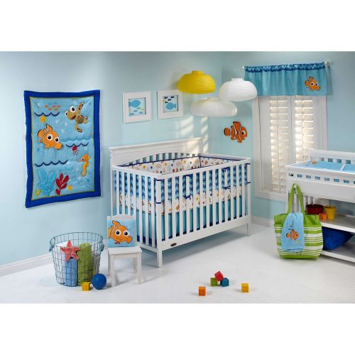디즈니 Disney Crib Bedding Sets (Nemo Wavy Days)