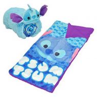 Disney Jr. Disney Tsum Tsum Kids Slumber Bag & Roll Up Pillow Set - Stitch