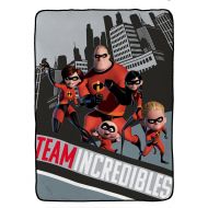 Disney Pixar The Incredibles Racing 62 x 90 Plush Twin Blanket