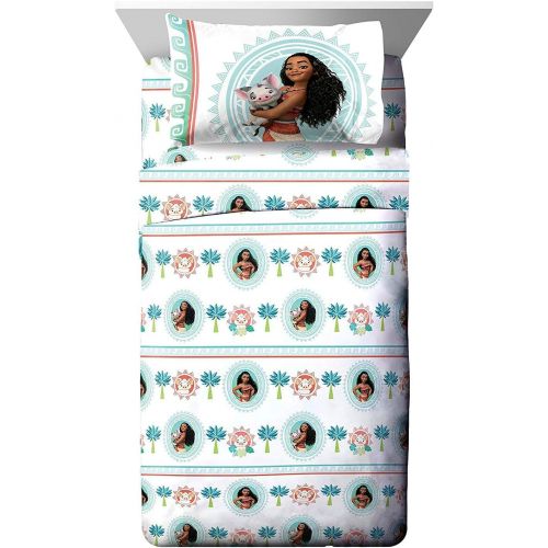 디즈니 Disney Moana Twin Bedding Set ~ Sheet Set & Comforter