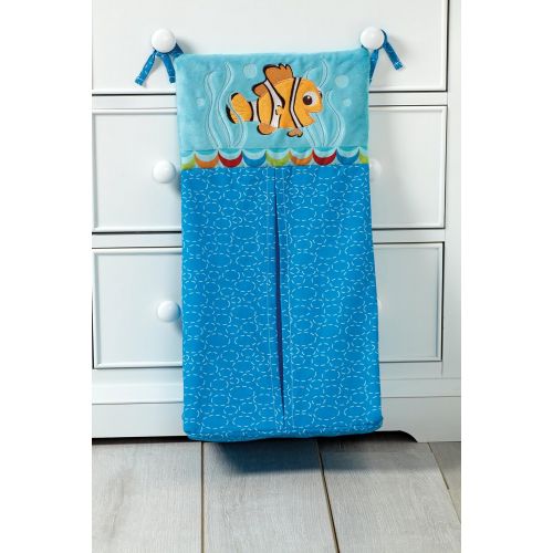 디즈니 Disney Finding Nemo 4 Piece Crib Bedding Set, Blue