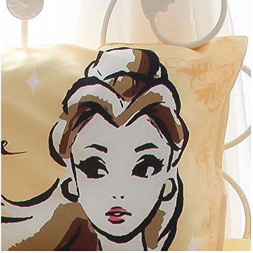 디즈니 Disney Beauty and the Beast Belle duvet cover, sheets, pillow case three-piece set single