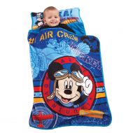 Disney Mickeys Toddler Rolled Nap Mat, Flight Academy