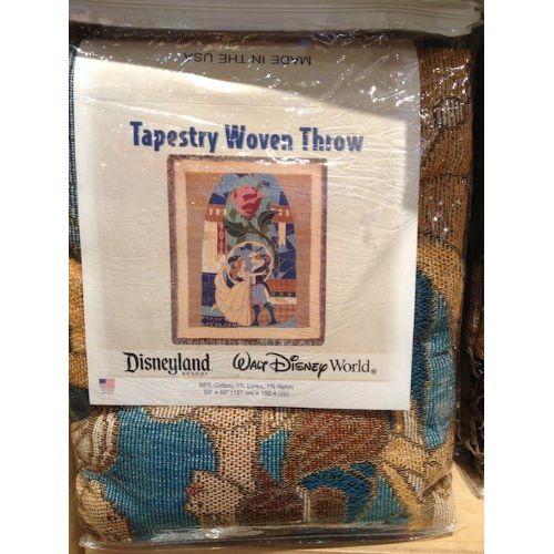 디즈니 Disney disney parks throw blanket beauty and the beast enchanted rose new sealed