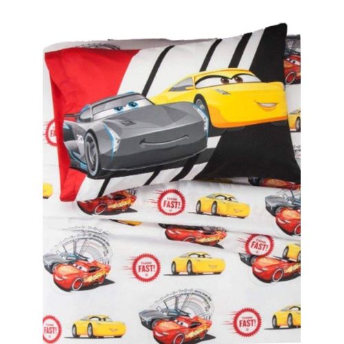 디즈니 Disney DISNEY PIXAR CARS LIGHTNING MCQUEEN TWIN SHEET SET