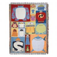 Disney-Pixars Character Blocks Woven Tapestry Throw Blanket, 48 x 60, Multi Color