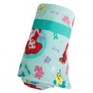 Disney Ariel, Flounder, and Sebastian Fleece Throw - - The Little Mermaid