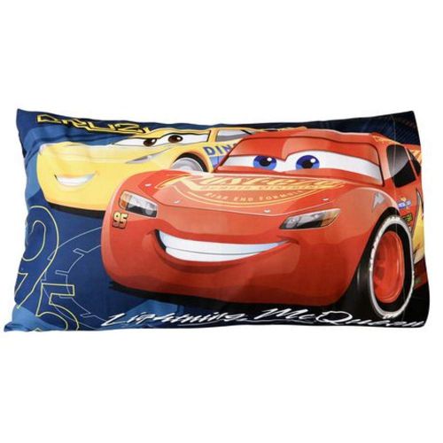 디즈니 Disney Cars 3 Kids Pillowcase Standard Size - 20 x 30 Inch [1 Piece Pillowcase Only]