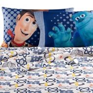 Disney Pixar Patchwork Sheet Set - Toy Story - Monster Inc (Full, Multi)