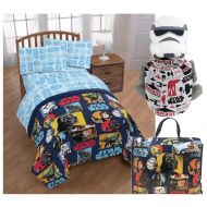 Disney Star Wars Twin Bedding Set with Storm Trooper Pillow Buddy and Throw Blanket