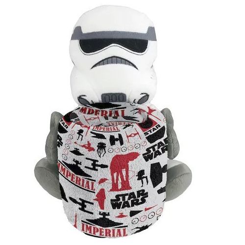 디즈니 Disney Star Wars Twin Bedding Set with Storm Trooper Pillow Buddy and Throw Blanket