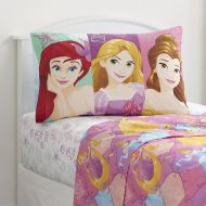 Kids Sheet Set 3pc Girl Bedding Disney Princess Set Twin Size Children Bedroom