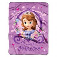 Disneys Sofia The First, Princess Perfection Silk Touch Throw Blanket, 46 x 60, Multi Color