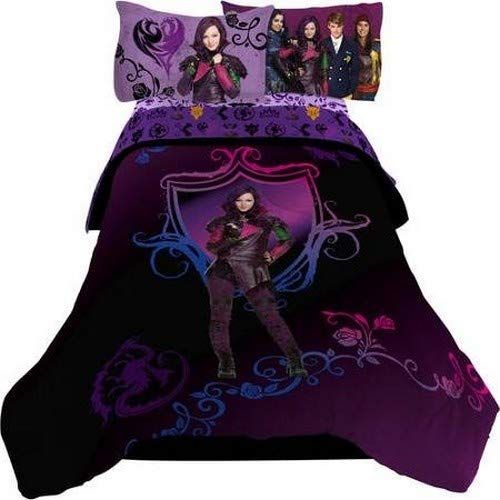 디즈니 Disney Descendants Best of Both Worlds Reversible Comforter, 72 x 86/Twin/Full, Purple