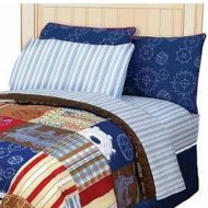Engine Express Full Sheet Set - 4pc Disney Striped Sheets Full-Double Bed