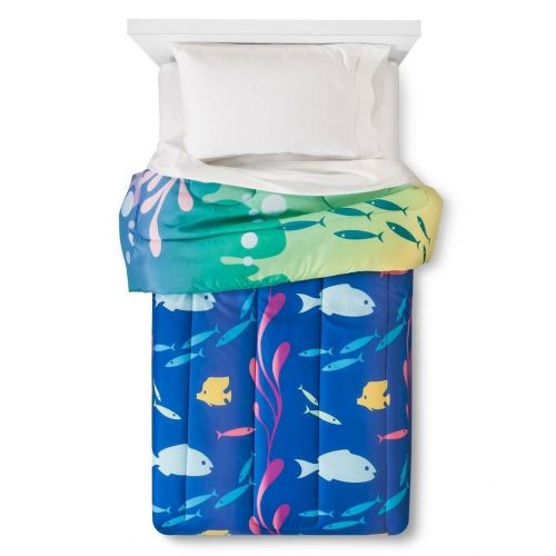 디즈니 Disney Pixar Finding Dory Twin Sized Reversible Comforter