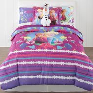 Disney Frozen Nordic Summer Reversible Twin/Full Comforter Bonus Sham Collection