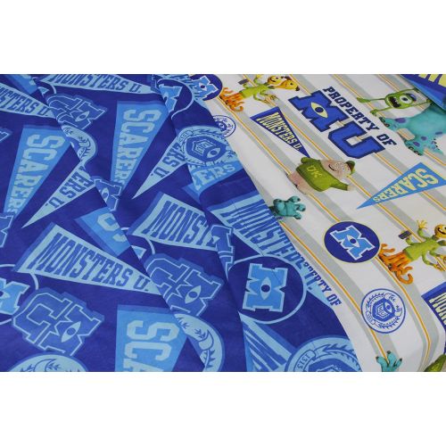 디즈니 Disney Pixar Monsters University Sheet Set, Twin