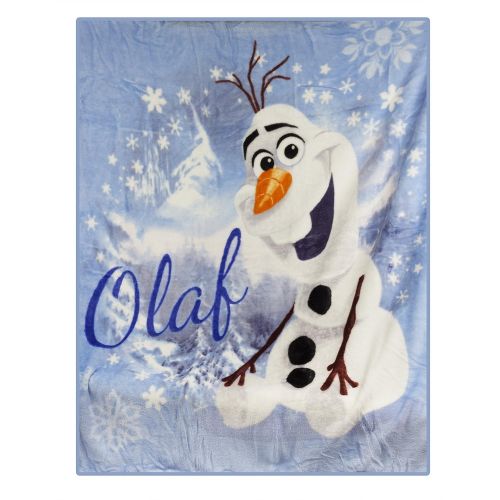 디즈니 Disney Frozen Olaf Silk Touch Throw
